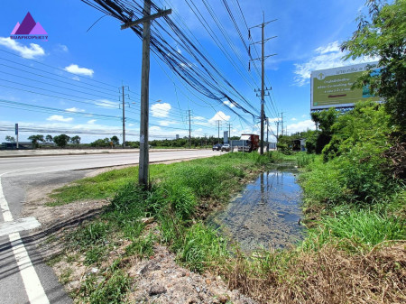ขาย ที่ดิน เขตEEC ใกล้TOYOTAบ้านโพธิ์ ที่ดินเปล่า คลองประเวศ อ.บ้านโพธิ์ จ.ฉะเชิงเทรา 3 ไร่ 1 งาน 79 ตร.วา สร้างอาคารพาณิชย์ คอนโด สำนักงาน รูปที่ 3