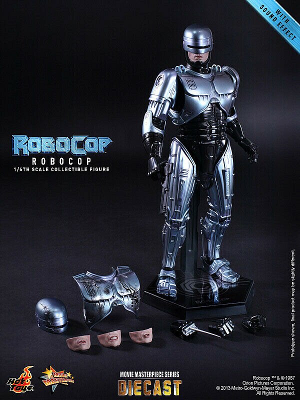 HOT TOYS RoboCop Diecast MMS202D04 โมเดลตำรวจเหล็กโรโบคอป หนังดังยุค80-90 ของใหม่ของแท้ รูปที่ 3
