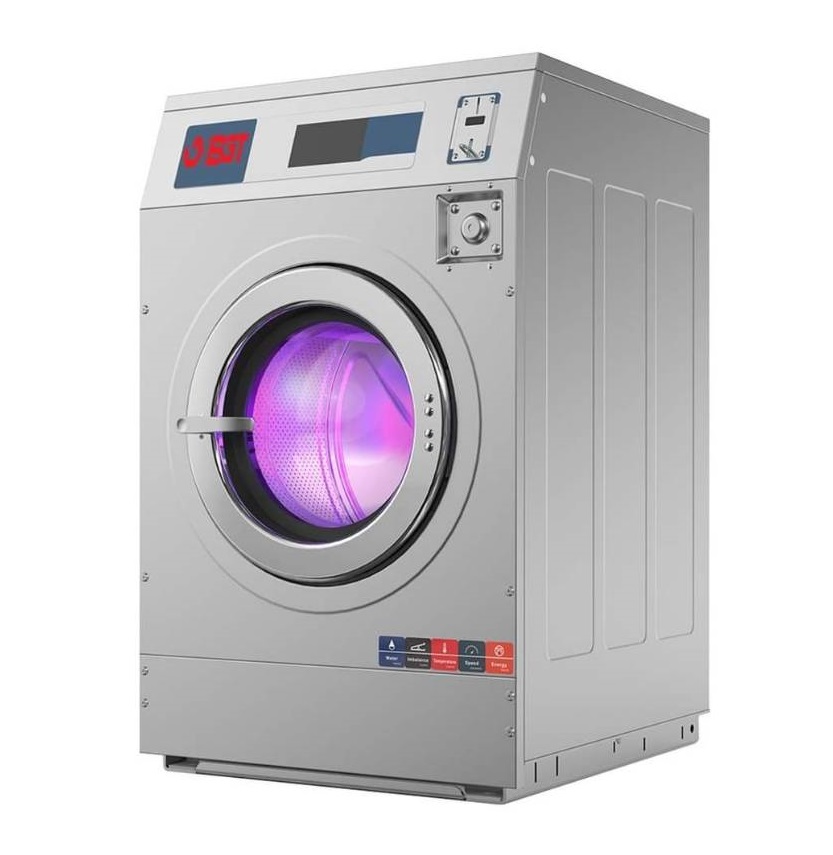 เครื่องซักผ้าหยอดเหรียญอุตสาหกรรม BGT รุ่น SWH15 รูปที่ 1