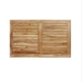 รูปย่อ Solid folding table for indoor  outdoor in 100 teak wood 120x70x75 cm. Max load 80 kg. Natural wood color รูปที่3