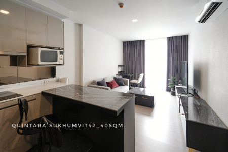 ให้เช่า คอนโด Garden view  Quintara Treehaus Sukhumvit 42 40 ตรม. near BTS Phrakanong รูปที่ 1