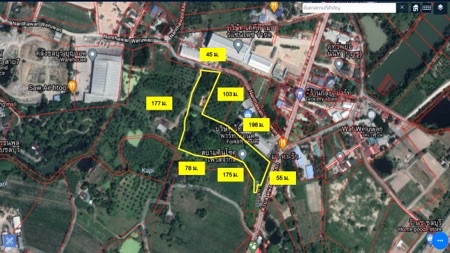 ขาย ที่ดิน หนองข้างคอก ใกล้มอเตอร์เวย์ เมืองชลบุรี 12 ไร่ 1 งาน 60 ตร.วา เหมาะทำโรงงาน โกดังสินค้า รูปที่ 3