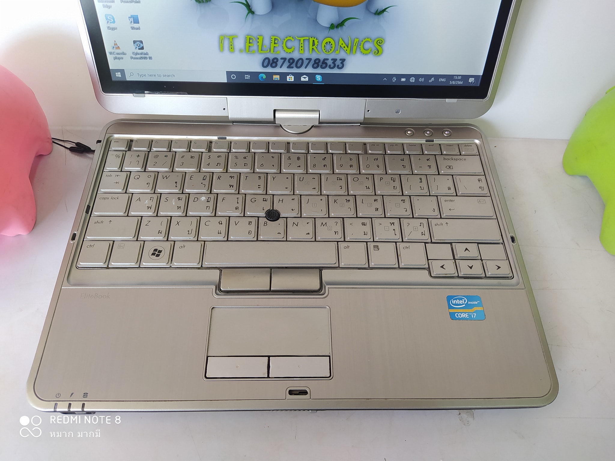 HP EliteBook 2760p Core i7 2640M 2.8 GHz  รูปที่ 5