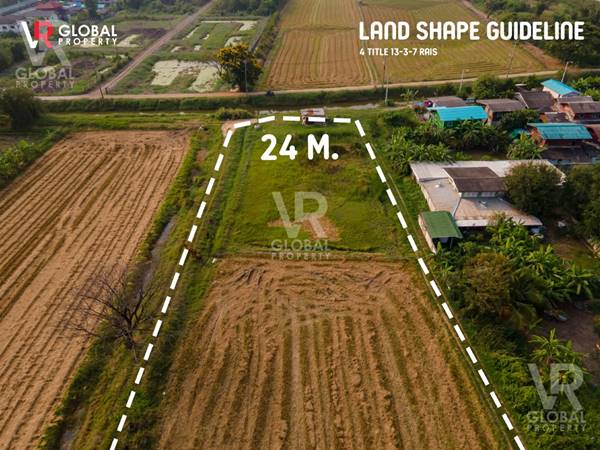 รหัสทรัพย์ 185 ขายที่ดินมีนบุรี ติดถนนราษฎร์อุทิศ เหมาะสำหรับการสร้างที่อยู่อาศัย สร้างบริษัท หรือสร้างหมู่บ้านได้ รูปที่ 5