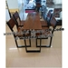 รูปย่อ ชุดโต๊ะอาหาร HAVANA ขนาด 4 ที่นั่ง  MODEL : TB#220B ดีไซน์สวยหรู สไตล์เกาหลี เก้าอี้พำนักต่ำ สินค้าขายดี แข็งแรงทนทาน ขนาด 120x40x75 Cm รูปที่4