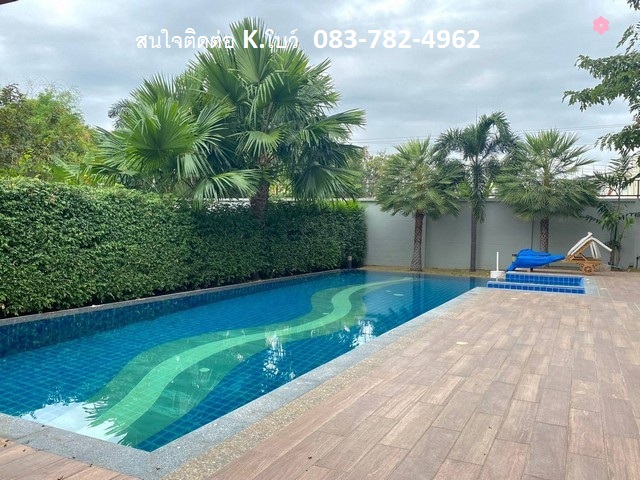  CC 1177   House for rent With private swimming pool in Rama 9 area รูปที่ 1