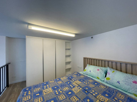 ให้เช่า คอนโด มีเครื่องซักผ้า Blossom Condo @ Fashion Beyond 35 ตรม. ห้อง Duplex รูปที่ 4