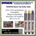 รูปย่อ (จิน..0875413514)นำเข้า-จำหน่ายDykem TEXPEN Steel Tip Roller Ball : Marker สีอุตสาหกรรม สามารถเขียนบนพื้นผิวได้ทุกประเภท เขียนบนพื้นผิวน้ำมันและจาระบีโดยไม่ทำให้หลุดร่อนหายไป  รูปที่1