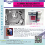 สารเซรามิคเหมาะสำหรับซ่อมผิวโลหะที่สึกกร่อน(Ceramic Rebuild Putty)>>สินค้าเฉพาะทางสอบถามราคาเพิ่มเติม ไอซ์0918157073<<