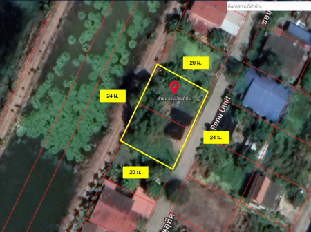 ขาย ที่ดิน ลาดหลุมแก้ว ซอยเรณูอุทิศ ใกล้บ้านเอื้ออาทร 120 ตร.วา ถมแล้ว หน้ากว้าง 24 เมตร พื้นที่สีม่วง เหมาะทำโกดัง โรงงาน โฮมออฟฟิศ รูปที่ 4