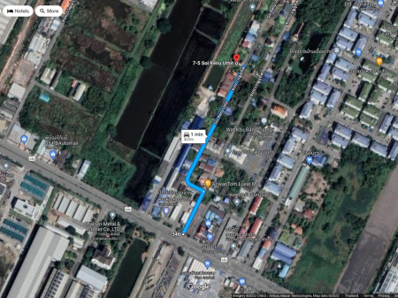 ขาย ที่ดิน ลาดหลุมแก้ว ซอยเรณูอุทิศ ใกล้บ้านเอื้ออาทร 120 ตร.วา ถมแล้ว หน้ากว้าง 24 เมตร พื้นที่สีม่วง เหมาะทำโกดัง โรงงาน โฮมออฟฟิศ รูปที่ 5