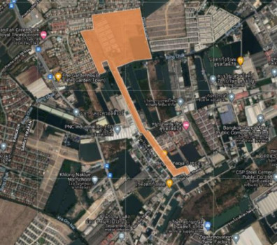 ขาย ที่ดิน A47 ทำเลทองติดโครงการพฤกษาวิลล์ ประชาอุทิศ-สุขสวัสดิ์ 33 ไร่ 2 งาน 51.2 ตร.วา สามารถพัฒนาบ้านดี่ยว บ้านแฝด บ้านแถวได้ รูปที่ 4