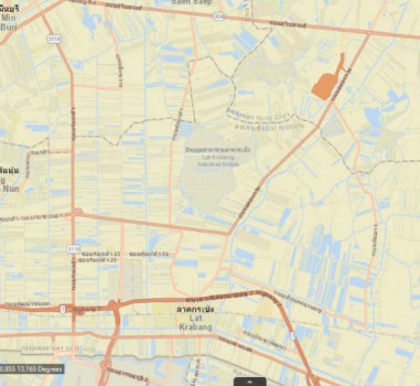 ขาย ที่ดิน A57 ทำเลทอง ฉลองกรุง 337 ไร่ 2 งาน 23 ตร.วา ใกล้แหล่งความเจริญ รูปที่ 3