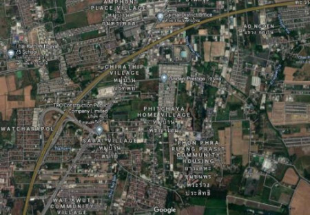 ขาย ที่ดิน A38 ทำเลทอง สุขาภิบาล 5 - ทางด่วนวัชรพล 51 ไร่ 2 งาน 39.9 ตร.วา สามารถพัฒนาโครงการบ้านเดี่ยว บ้านแฝด รูปที่ 3