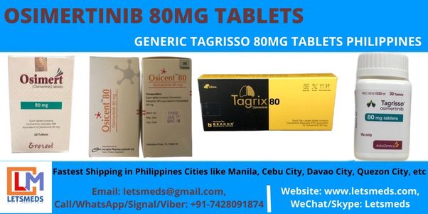 รูปภาพ Osimertinib 80mg Tablets at Lowest Price Manila Philippines