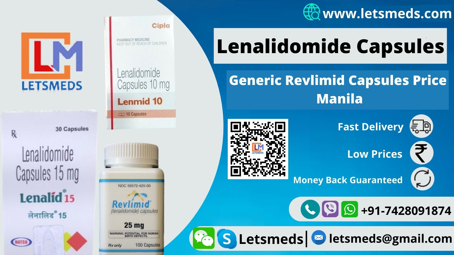 รูปภาพ Buy Lenalidomide Capsules Online Manila | Generic Revlimid Capsules Cost Cebu City