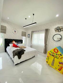 ขาย บ้านเดี่ยว กู้ธนาคาร หรือซื้อเงินสดฟรีค่าโอนโครงการบ้านพร้อมสระว่ายน้ำ 100 ตรม. ใกล้ทะเลเพียง 8 กิโลเมตร รูปที่ 6