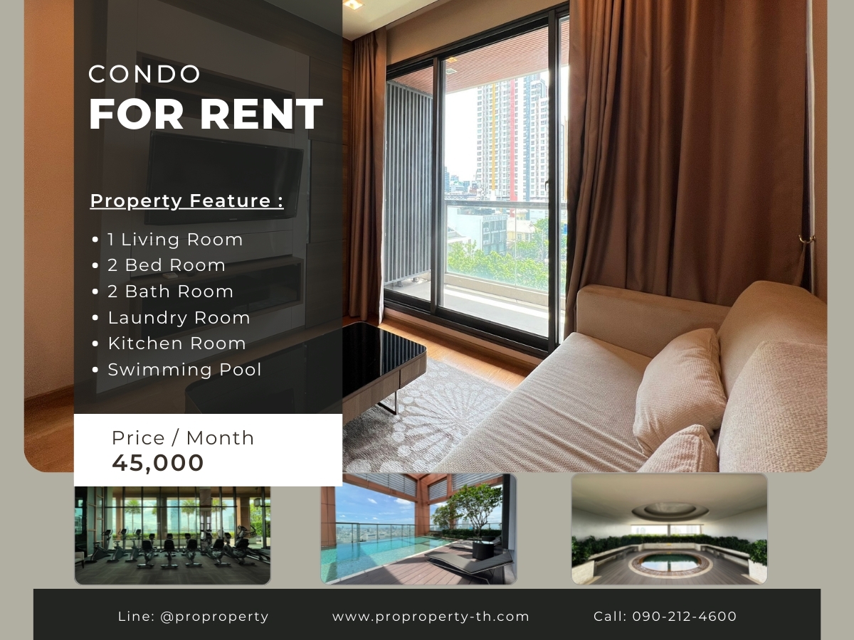 คอนโดให้เช่า Condo for rent ( ดิ แอดเดรส สาทร - The Address Sathorn ) รูปที่ 1