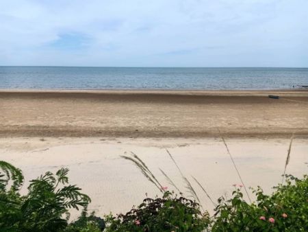 ขาย ที่ดิน หาดทรายสวยสะอาด ไม่มีโคลน เดินลงทะเลได้เลยติดทะเลอ่าวน้อย 5 ไร่ 45 ตร.วา เหมาะสำหรับบ้านพักตากอากาศชิวๆ หรือทำธุรกิจ รูปที่ 8
