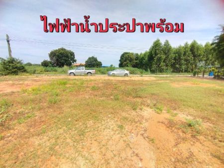 ขาย ที่ดิน โฉนดพร้อมโอน น้ำไฟพร้อมพนัสนิคม 100 ตร.วา ถมแล้วพร้อมปลูก  ติดถนนสาธารณะเป็นหินคลุก รูปที่ 6