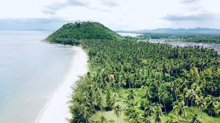 ขาย ที่ดิน โฉนดครุฑแดง น้ำไฟพร้อมบางสะพาน 1 ไร่ 2 งาน 80 ตร.วา ที่ดินมังกร หน้าติดทะเล หลังมีภูเขา รูปที่ 6