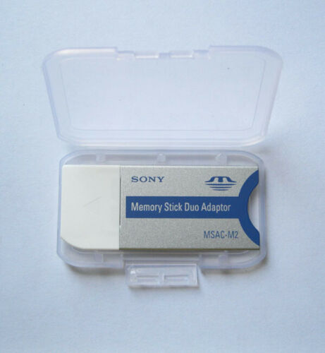 อะแดปเตอร์ การ์ดหน่วยความจำ Sony Memory Stick Pro Duo Mark2 เมมโมรี่ MSAC-M2 รูปที่ 1