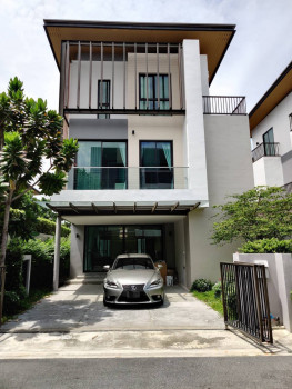 ขายบ้านเดี่ยว หมู่บ้าน AQ Arbor สวนหลวง ร.9 เฉลิมพระเกียรติ ร.9 บ้านสภาพดีมาก รูปที่ 1