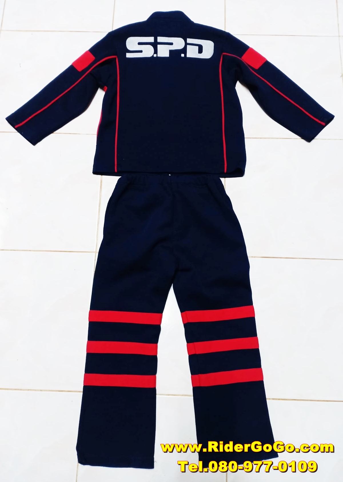 ชุดคอสเพลย์เด็ก ขบวนการเดกะเรนเจอร์ เดกะเรด (อาคาสะ บันบัน) Dekaranger DekaRed Cosplay สภาพสวยใหม่ของแท้จากประเทศญี่ปุ่น รูปที่ 3