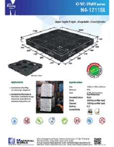 Plastic Pallet รูปที่ 1