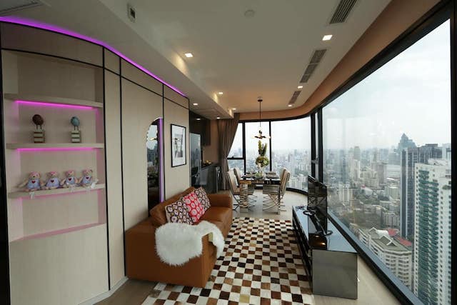 Ashton Asoke spacious beautiful view safe 42nd floor BTS Asoke รูปที่ 1