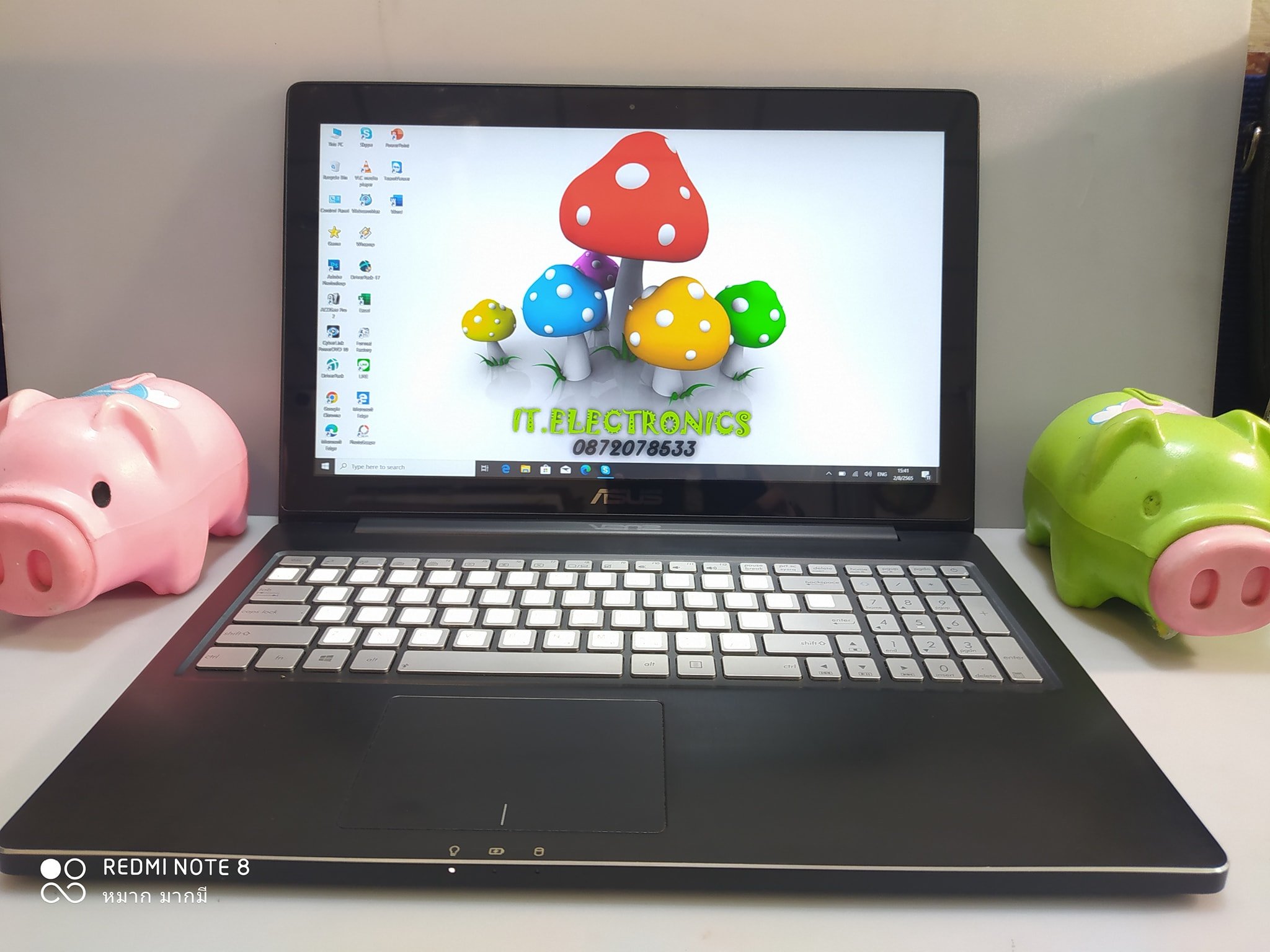 Asus Q501LA Core i7-4500U จอทัชสกรีน รูปที่ 3