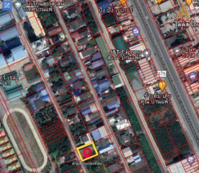 ที่ดินถมแล้วใกล้โรงเรียนสารสาสน์วิเทศบ้านแพ้ว ถนนนครปฐม-บ้านแพ้ว รูปที่ 2