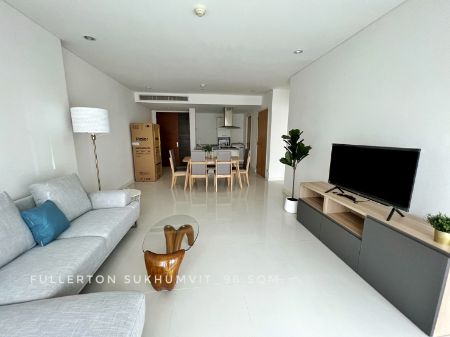 ให้เช่า คอนโด 2 bedrooms fully-furnished FULLERTON SUKHUMVIT (ฟูลเลอตัน สุขุมวิท) 96 ตรม. on Sukhumvit Road near BTS Ekkamai รูปที่ 1