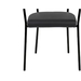 รูปย่อ LIFESTYLE Furniture เก้าอี้ AVA CARVER BK 56x52.5x77.5 รูปที่2