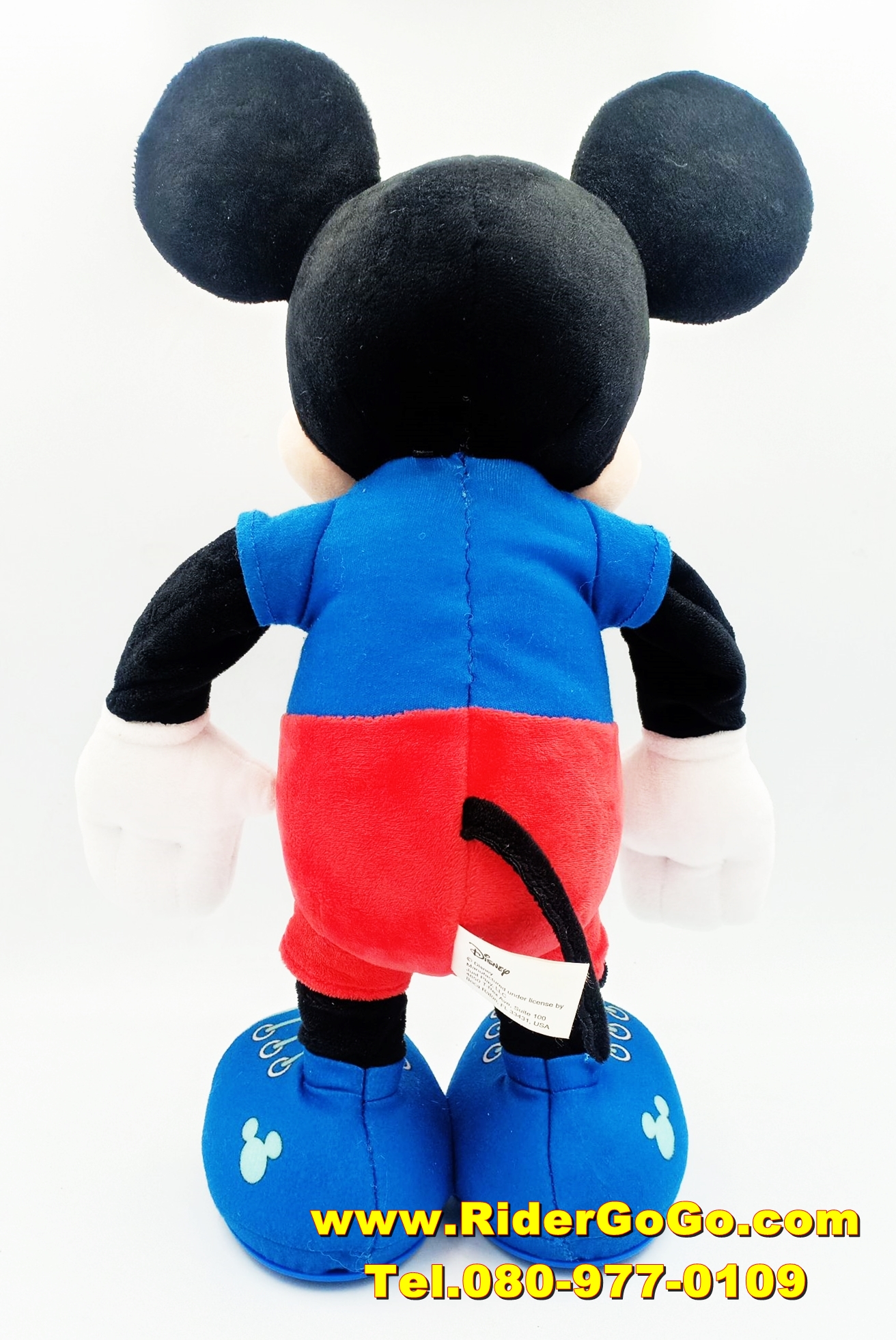 ตุ๊กตามิกกี้เมาส์ Disney Mickey Mouse มีเสียงมีไฟที่หูด้วย สภาพสวยใหม่ ของลิขสิทธิ์แท้จากดิสนี่ย์ รูปที่ 1