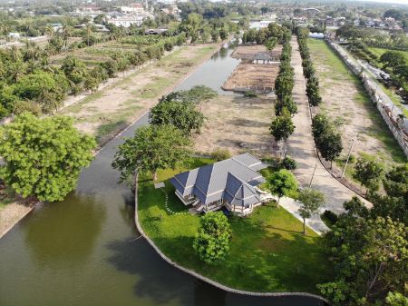 ขาย ที่ดิน ไฟฟ้า ประปาพร้อมติดแม่น้ำนครชัยศรี 1 งาน 11 ตร.วา มีทะเลสาบ สวนสาธารณะ ภายในโครงการร่มรื่น น่าอยู่อาศัย รูปที่ 3
