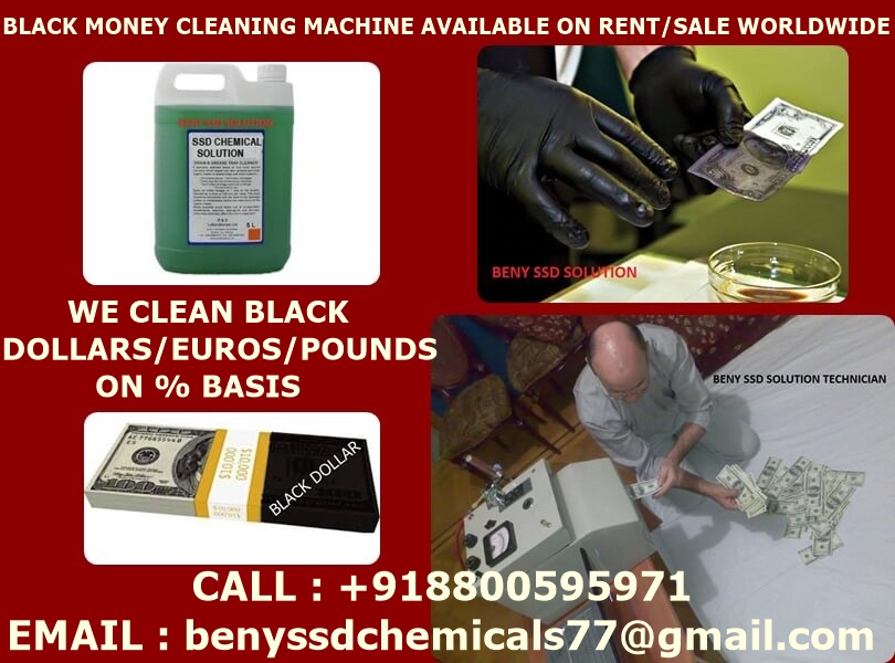   SSD CHEMICAL SOLUTION FOR CLEANING BLACK MONEY รูปที่ 1