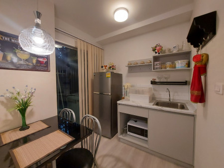 ให้เช่า คอนโด ห้องแต่งสวย มีเครื่องซักผ้า Plum Condo ราม 60 อินเตอร์เชนจ์ 23.5 ตรม. รูปที่ 8