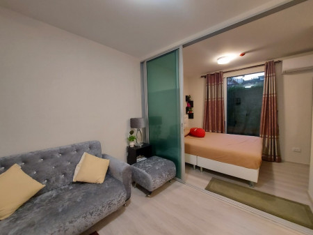ให้เช่า คอนโด ห้องแต่งสวย มีเครื่องซักผ้า Plum Condo ราม 60 อินเตอร์เชนจ์ 23.5 ตรม. รูปที่ 4