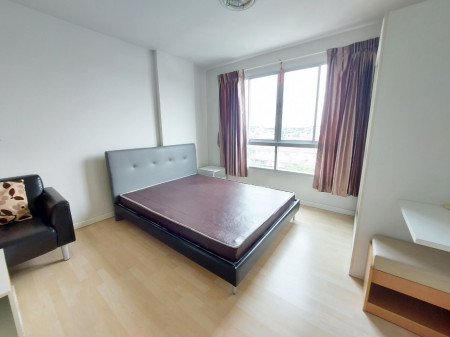 ให้เช่า คอนโด วิวไม่บัง ห้องกว้าง ห้องไม่ร้อน D Condo รามคำแหง 64 29.83. ตรม. ไม่ต้องเข้าซอย รูปที่ 2