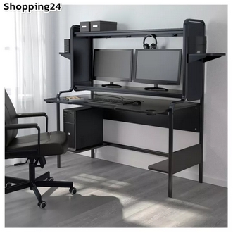 Table Gamer Desk Table Computer Workstation Table Gaming Station รูปที่ 1