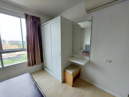 ให้เช่า คอนโด วิวไม่บัง ห้องกว้าง ห้องไม่ร้อน D Condo รามคำแหง 64 29.83. ตรม. ไม่ต้องเข้าซอย รูปที่ 8