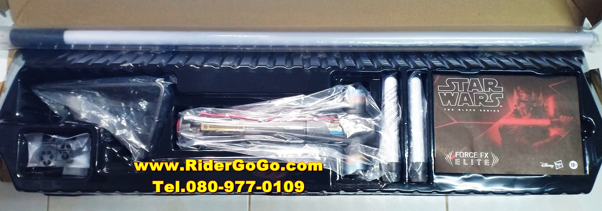 ดาบสตาร์วอร์ ดาบไคโล เรน Star Wars Supreme Leader Kylo Ren Force Fx Elite Lightsaber สภาพสวยใหม่ของแท้จากอเมริกา รูปที่ 3