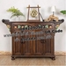 รูปย่อ Htc2 drawer storage cabinet wood sheep stripe table pumpkin drop TV cabinet storage cabinet furniture filing cabinet wood multipurpose storage size 133  hrc≤40  dcma85 cm shipping free รูปที่4