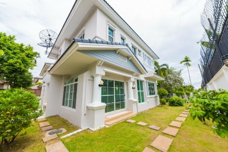 ขาย บ้านเดี่ยว ตลิ่งชัน ใกล้ทางด่วน บ้านเดี่ยวนันทวัน 263 ตรม. 79.7 ตร.วา ร่มรื่น เงียบสงบ รูปที่ 2