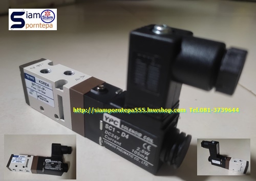 SF1101-IP-SC1-CN1-D4 Solenoid valve 5/2 size M5 Pressure 0-10 bar 150 psi รูปที่ 1