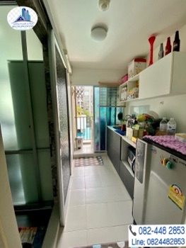 ขาย คอนโด ขายD Condo ตกแต่งใหม่ สวย ทำเลดี หิ้วกระเป๋าเข้าอยู่ได้เลยดีคอนโด สุขุมวิท109 30.19 ตรม. รูปที่ 2