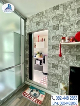 ขาย คอนโด ขายD Condo ตกแต่งใหม่ สวย ทำเลดี หิ้วกระเป๋าเข้าอยู่ได้เลยดีคอนโด สุขุมวิท109 30.19 ตรม. รูปที่ 3