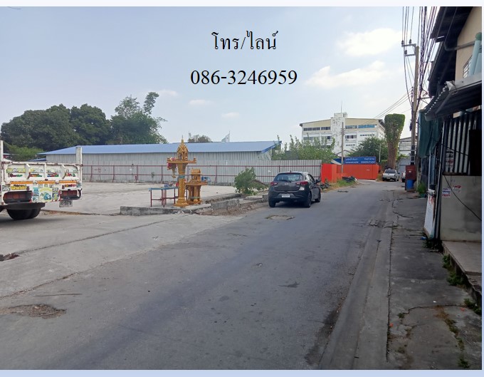 ขาย/ให้เช่าที่ดิน 1 ไร่ 45 วา ถนนสุขสวัสดิ์ 30-พุทธบูชา 39 ที่ดินถมเสมอถนน ใกล้มอเตอร์เวย์ ทางด่วน บิ๊กซี รูปที่ 3