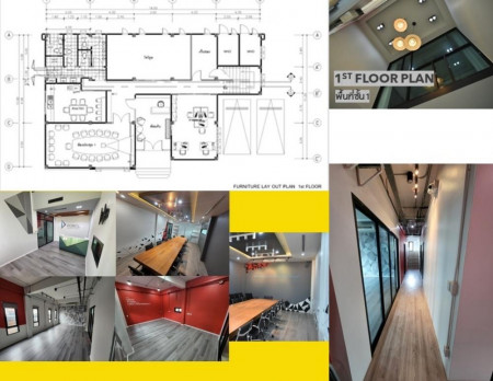 ให้เช่าHome Office - สำนักงาน พระราม 9 พื้นที่ 1 งาน 48 ตร.วา ใกล้ The Nine รูปที่ 2